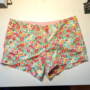 Lilly Pulitzer Size 4 Shorts Floral Pattern